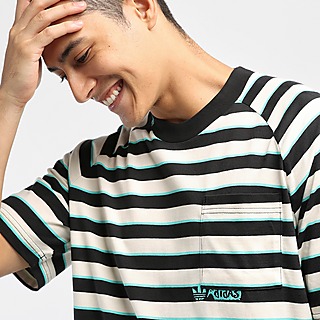 adidas Originals Striped Pocket T-Shirt
