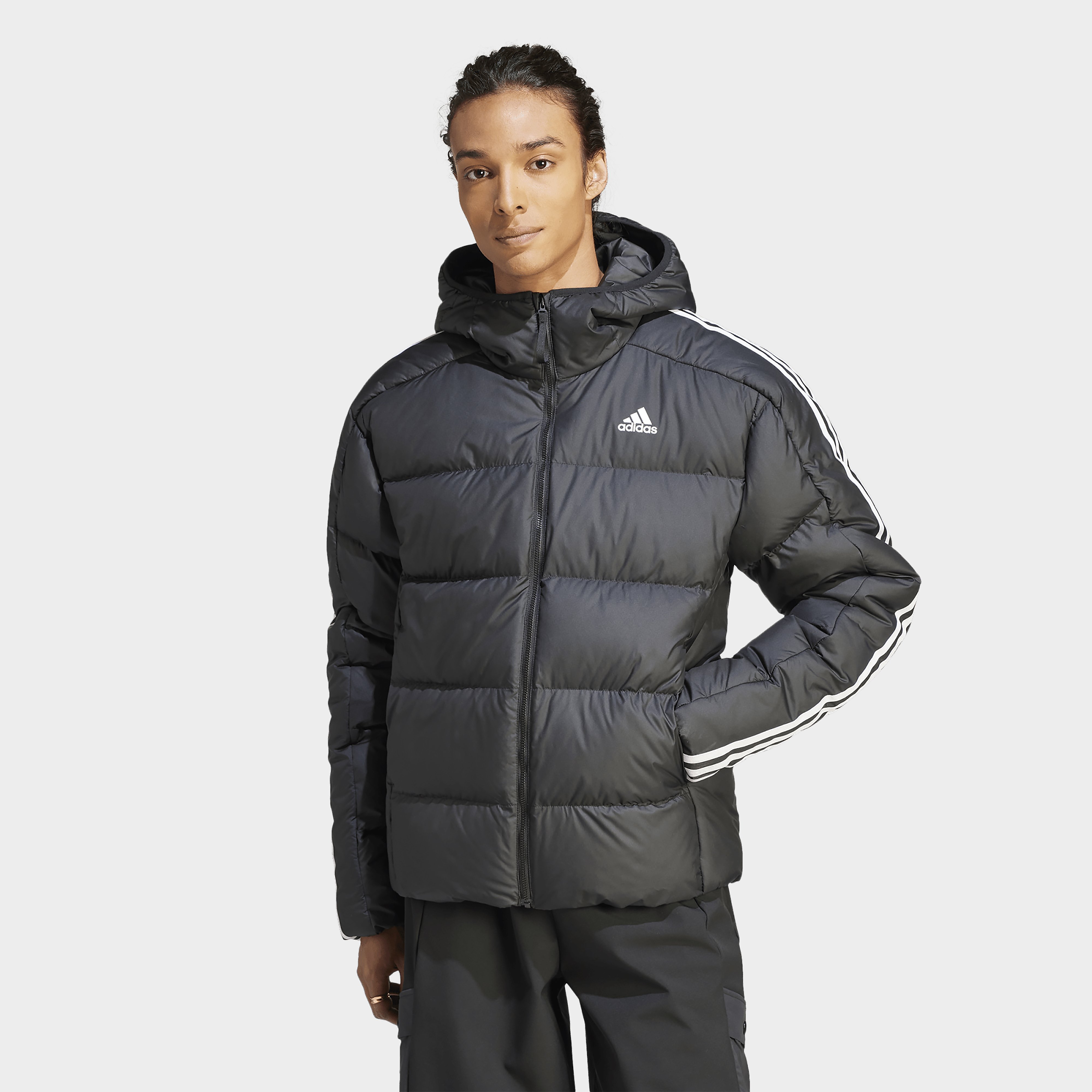 CHAQUETA CON CAPUCHA ESSENTIALS clearance