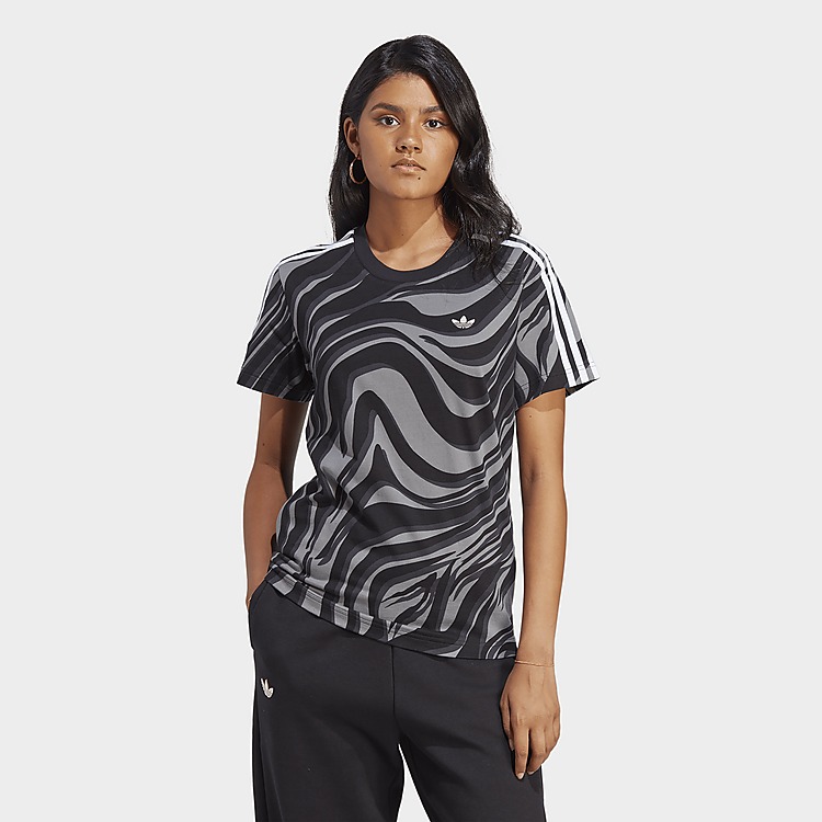 adidas Originals Camiseta Abstract Allover Animal Print
