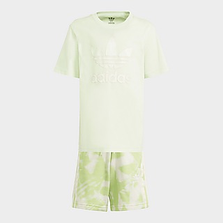 adidas Conjunto de camiseta y pantalón corto Summer Allover Print