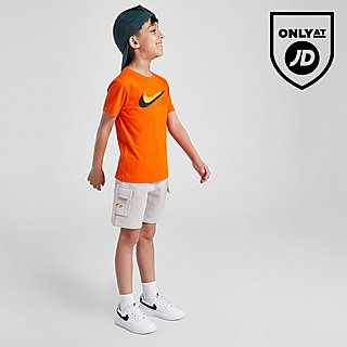 Nike Double Swoosh T-Shirt/Shorts Set Children