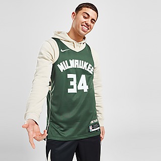 Nike NBA Milwaukee Bucks Icon Antetokounmpo #34 -pelipaita Miehet