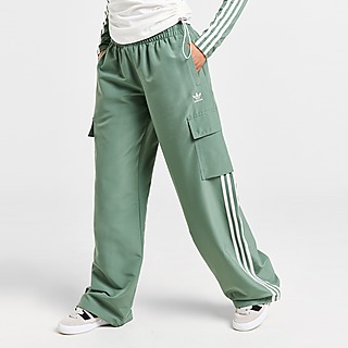 adidas Originals 3-Stripes Wide Leg Cargo Pants