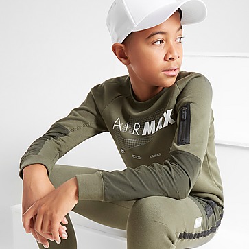 Nike Air Max Fleece Crew Sweatshirt Junior