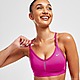 Vaaleanpunainen Nike Training DriFIT Indy -urheiluliivit Naiset