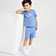 Sininen Nike Fade Logo T-Shirt/Shorts Set Infant