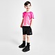 Vaaleanpunainen Under Armour Fade T-Shirt/Shorts Set Infant