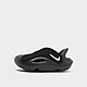Musta Nike Aqua Swoosh Sandals Children