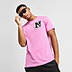 Vaaleanpunainen Nike Club Script T-Shirt