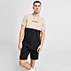 Beige/Musta McKenzie Ovate T-Shirt/Shorts Set