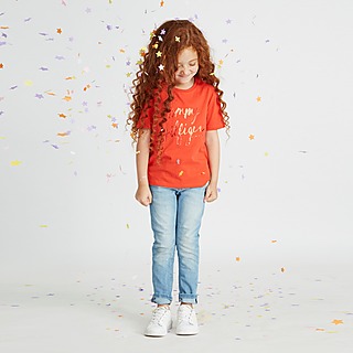 Tommy Hilfiger Girls' Ame Logo T-Shirt Children