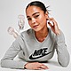 Harmaa/Musta Nike Essential Futura Pitkähihainen Paita Naiset
