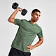 Vihreä Nike Miler Short Sleeve T-Paita Miehet