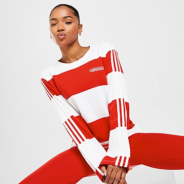adidas Originals Stripe Long Sleeve T-Shirt