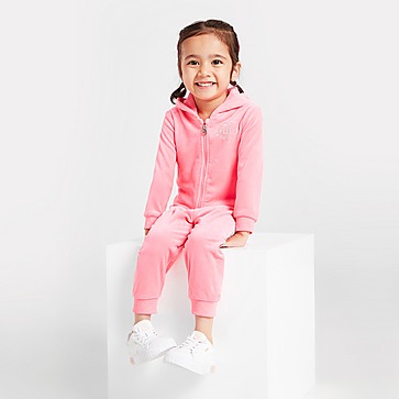 JUICY COUTURE Baby Glitter Logo Velour Tracksuit 2-Piece Set