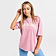 Vaaleanpunainen New Balance Large Logo T-Shirt