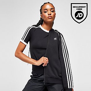 adidas Originals Veste Bomber 3-Stripes Fleece Femme