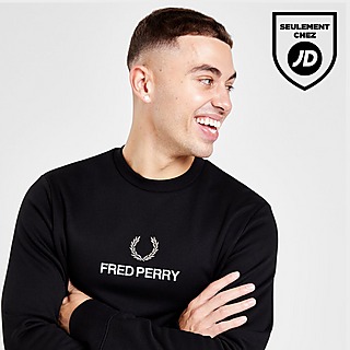 Fred Perry Sweatshirt Global Stack Homme