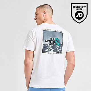 The North Face T-shirt Mountain Outline Homme