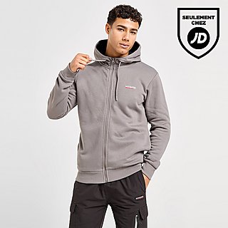 McKenzie Sweat à Capuche Zippé Oversized Essential Homme