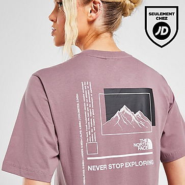 The North Face T-shirt Mountain Box Femme