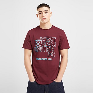 Official Team T-shirt West Ham United FC Stack Homme