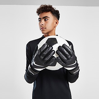 Nike Gants de Football, Mixte Adulte, Noir/Blanc, S : : Mode