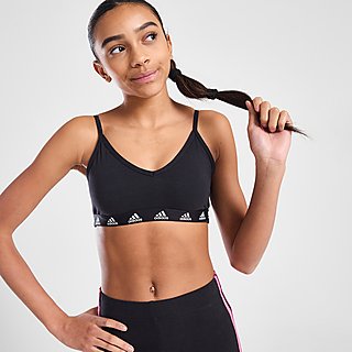 adidas Brassière en coton Purebare Maintien léger