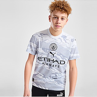 Maillot Manchester City 2023 2024 exterieur Blanc - Footbebe