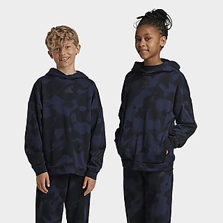 adidas Sweat-shirt à capuche imprimé camo Future Icons Enfants