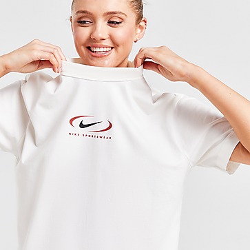 Nike T-shirt Sportswear Swoosh Manches Courtes Femme