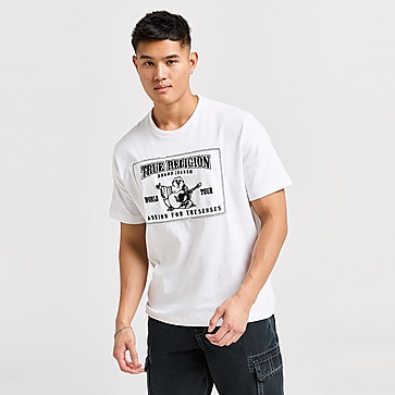 True Religion T-shirt Applique Homme