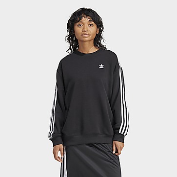 adidas Originals Sweat-shirt col rond oversize 3 bandes