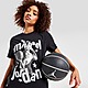 Noir Jordan T-shirt MJ Femme