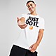 Blanc Nike T-shirt Just Do It Core Homme