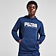 Bleu Puma Sweat à capuche Core Sportswear Homme