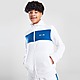 Blanc/Bleu Nike Air Swoosh Full Zip Hoodie Junior