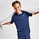 Blauw Nike T-Shirt Miler Junior