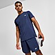 Blauw New Balance T-shirt sans couture Homme