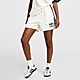 Blanc adidas Originals Short Éponge 3-Stripes Femme