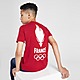 Rouge Le Coq Sportif T-shirt France 2024 Junior