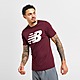 Rouge New Balance T-shirt Classic Homme