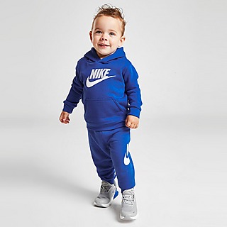 Jogging bleu sur le côté gris bébé garçon 6 mois occasion marque Nike