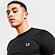 Noir Fred Perry T-shirt Core Ringer Homme