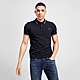 Blauw/Blanc/Rouge Fred Perry Polo Double Liseré Homme