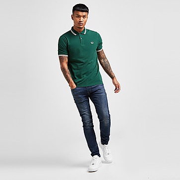 Fred Perry Polo Slim Twin Tipped Manches Courtes Homme