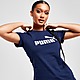Blauw/Blanc Puma T-Shirt Core Femme