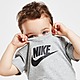 Gris Nike T-shirt Futura Logo Bébé