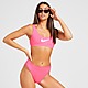 Rose Nike Bas de Bikini Swoosh Taille Haute Femme