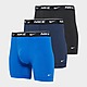 Bleu/Noir Nike Pack de 3 Boxers Homme